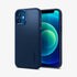 ACS01612 - iPhone 12 Pro Max Case Thin Fit in black showing the back
